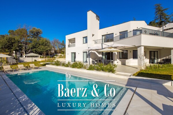 photo 37 Island of Krk, Malinska, luxury villa with two apartments in the first row to the sea