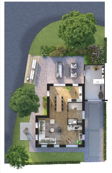 Floor Plan 4 - Bouwnummer 4 