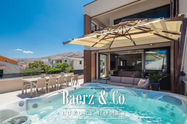 photo 23 Pag beautiful villa with sea view 350m2 200 meters from the sea