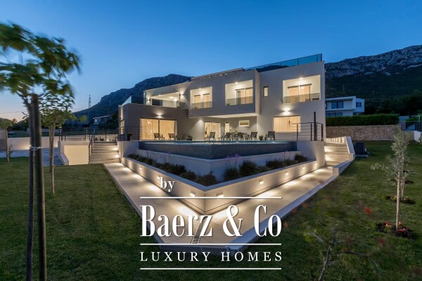 photo 2 Kastela, exclusive contemporary villa with swimming pool and beautiful sea view