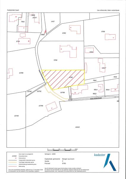 Floor Plan 1 - Klein-Molenbeek 13 0 ong