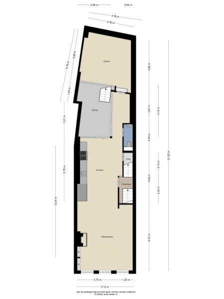 Floor Plan 1 - Nieuwe Rijn 98