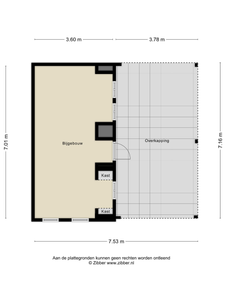 Floor Plan 1 - Tiendweg 2 A