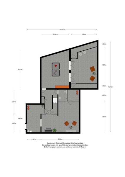 Floor Plan 4 - Thomas Morestraat 1