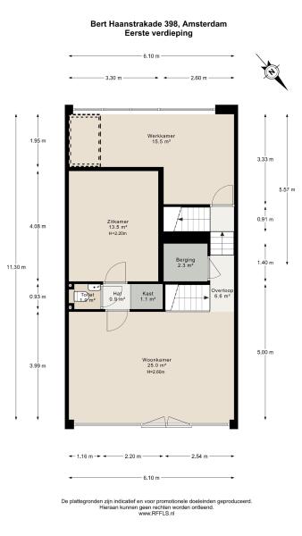 Floor Plan 2 - Bert Haanstrakade 398