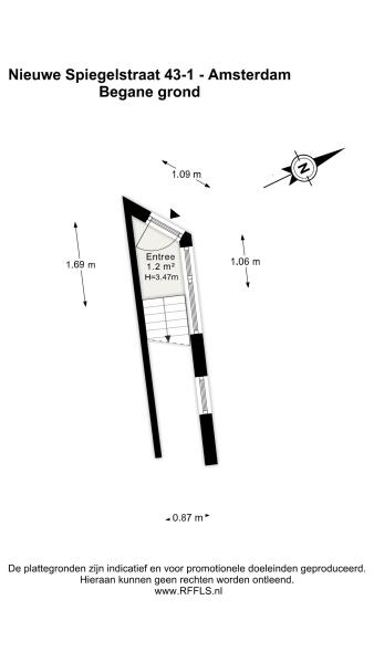 Floor Plan 1 - Nieuwe Spiegelstraat 43 1