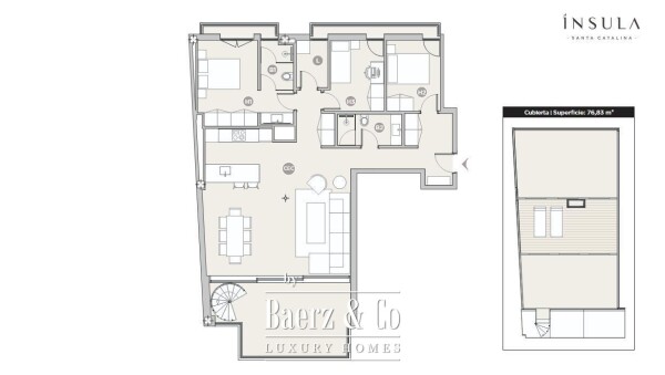 photo 29 Brand-new modern penthouse with expansive terraces and open views in Santa Catalina