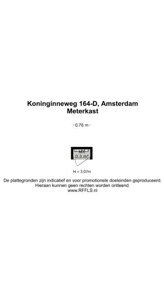 Floor Plan 3 - Koninginneweg 164 D