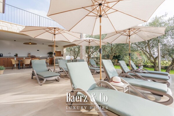 photo 4 Istria, Kaštelir, Labinci, Modern villa in Istrian style with panoramic sea view