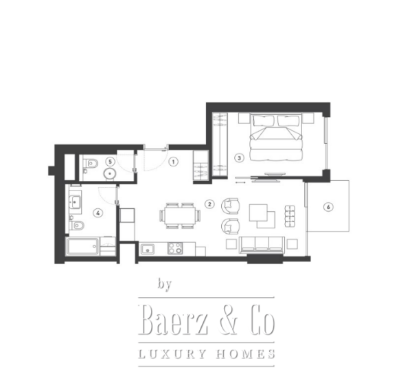 photo 9 Luxurious Apartment in Budva close to the Sea