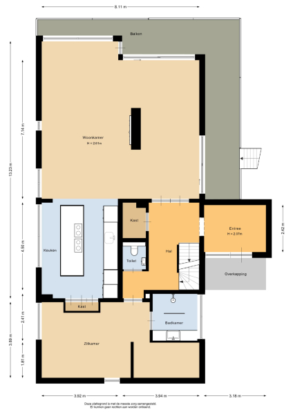 Floor Plan 1 - De Werf 5