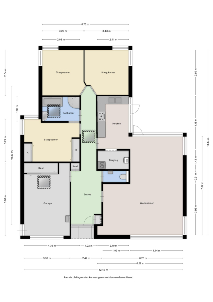 Floor Plan 1 - Van Straelenlaan 16