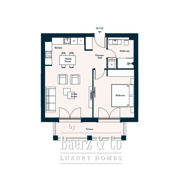 photo 2 Apartment near the Sea in a Luxurious Project