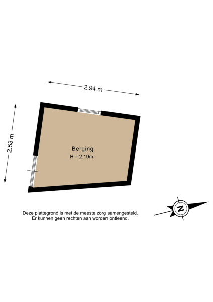 Floor Plan 3 - van Bergen IJzendoornpark 19