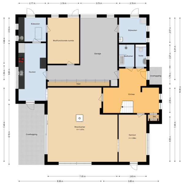 Floor Plan 1 - Polhaarweg 7