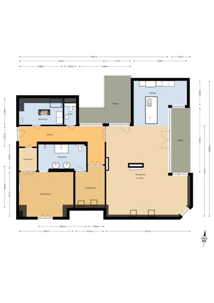 Floor Plan 1 - Veenderweg 4