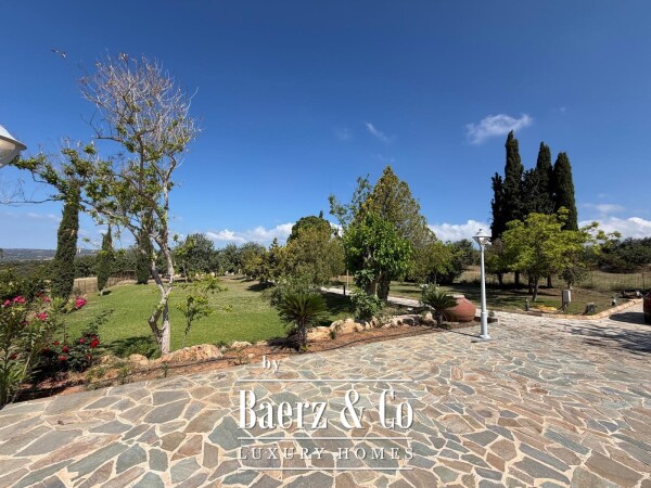 photo 2 Private Stone Villa on Expansive Land with Panoramic Views & Sunset Pool Retreat