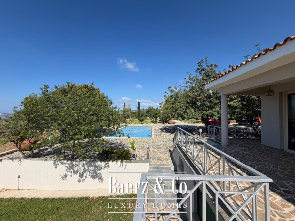 photo 6 Private Stone Villa on Expansive Land with Panoramic Views & Sunset Pool Retreat