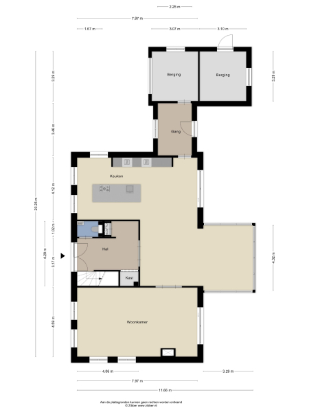 Floor Plan 1 - Advocaatsdreef 13