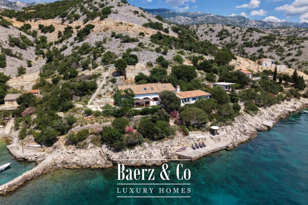 photo 1 Jablanac, first row to the sea - Mediterranean oasis with a swimming pool in Velebit Nature Park
