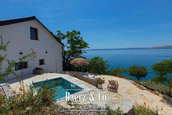 photo 3 Jablanac, first row to the sea - Mediterranean oasis with a swimming pool in Velebit Nature Park