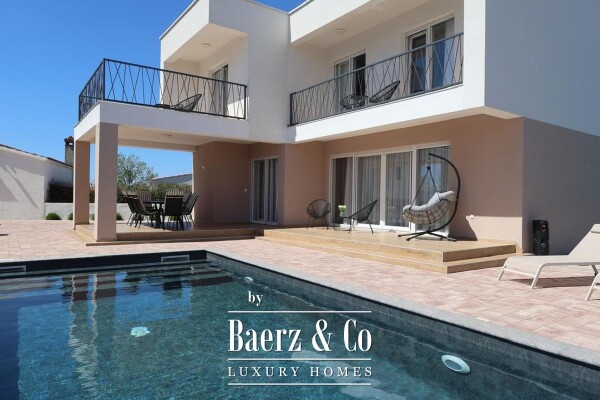 photo 1 Zaton, modern villa with a pool and a large garden