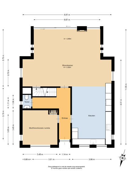 Floor Plan 1 - Kralingseweg 371