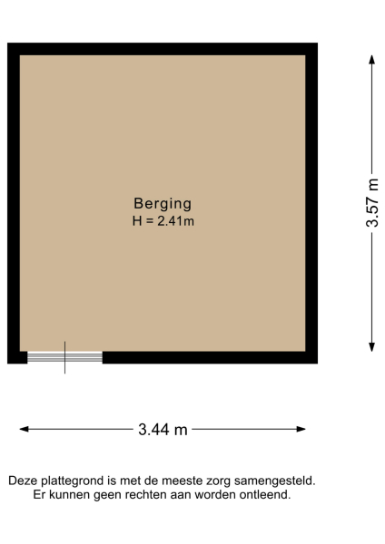 Floor Plan 3 - Zwolsestraat 11 B