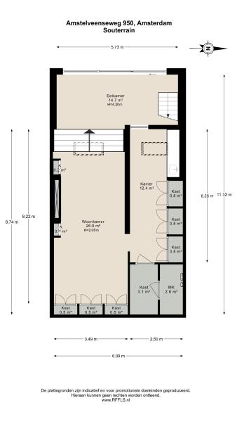 Floor Plan 1 - Amstelveenseweg 950