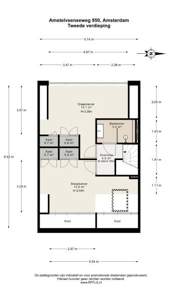 Floor Plan 3 - Amstelveenseweg 950