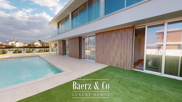 photo 2 Blue Sky Exclusive Collection – key ready 5 bedroom beachfront villa with infinity pool and lift, Pervolia (villa 4)
