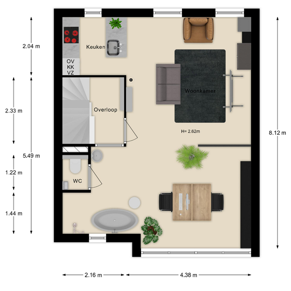 Floor Plan 2 - Bergsingel 51